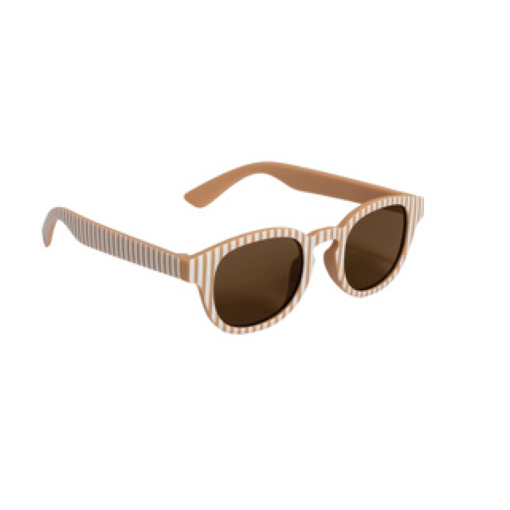 Little Dutch zonnebril ocean brown stripes in luxe - Afbeelding 2