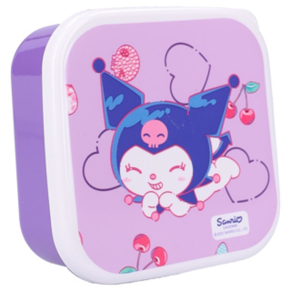 Snackbox (3in1) Kuromi Fresh Bites - Afbeelding 3