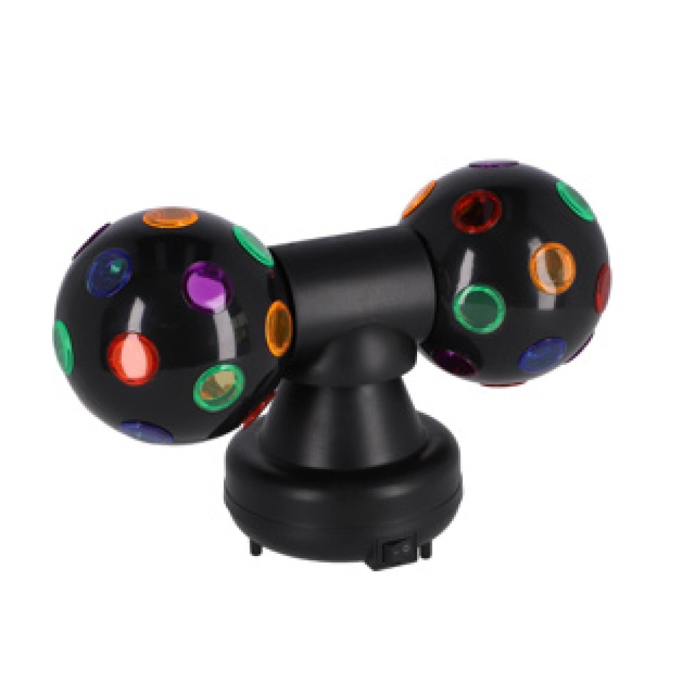 Disco twin disco bal 10 cm party time - Afbeelding 4
