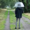 Esschert Design paraplu vogelkooi transparant