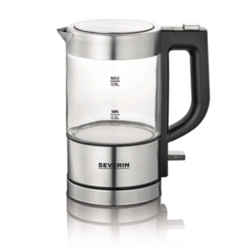 Severin Glazen Mini Waterkoker 1100W 0,5 l  WK 3472