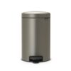 Brabantia pedaalemmer Newicon 12L platinum