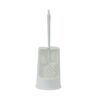 Toiletborstel met Houder met Randreiniger Wit