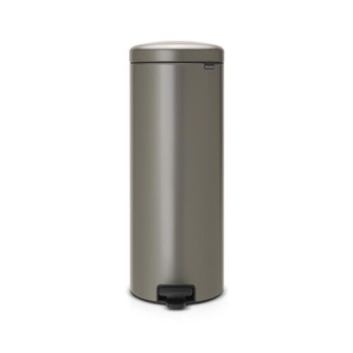 Pedaalemmer 30 Liter Met Kunstof Binnen Emmer Platinum Brabantia
