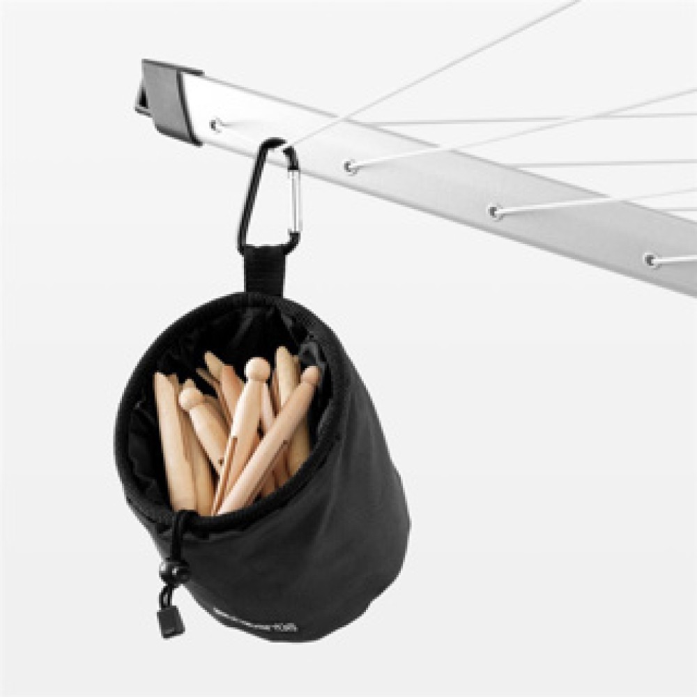 Brabantia wasknijpertas zwart - Afbeelding 3