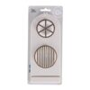 Excellent Houseware dubbele eiersnijder 4 assorti (assortiment – willekeurige uitvoering)