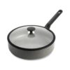 BK Granite hapjespan met deksel Ø28 cm