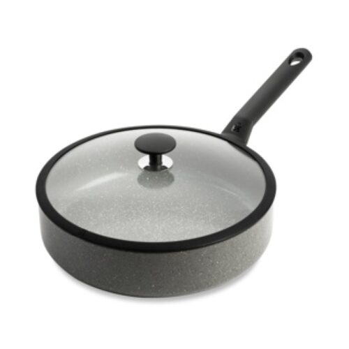 BK Granite hapjespan met deksel Ø28 cm
