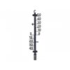 Thermometer 40 x 10 cm zwart