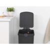 Brabantia pedaalemmer StepUp 40L Dark Grey