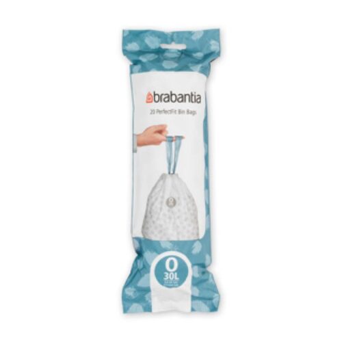 Brabantia afvalzak PerfectFit O 30L, 20 stuks