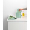 Brabantia afvalbakje Sort & Go  3L Jade Green