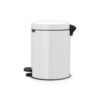 Brabantia Pedaalemmer Newicon 5L wit