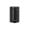 Brabantia pedaalemmer Newicon 3L mat zwart