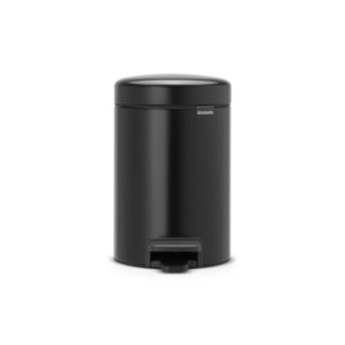 Brabantia pedaalemmer Newicon 3L mat zwart