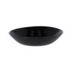 Diep bord d20 cm pampille zwart