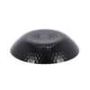 Diep bord d20 cm pampille zwart