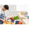 Mepal afvalbakje calypso 2,2 liter nordic black
