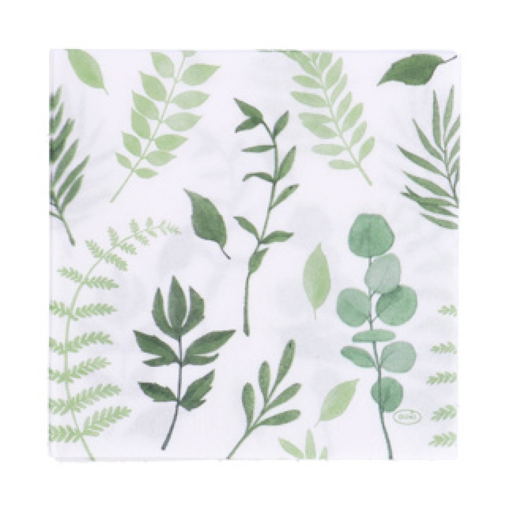 Servetten Greenery 33x33 cm - Afbeelding 3