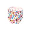 Papieren cupcake vormpjes 200 stuks 5 cm