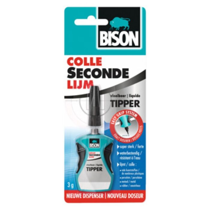 Bison secondelijm tipper