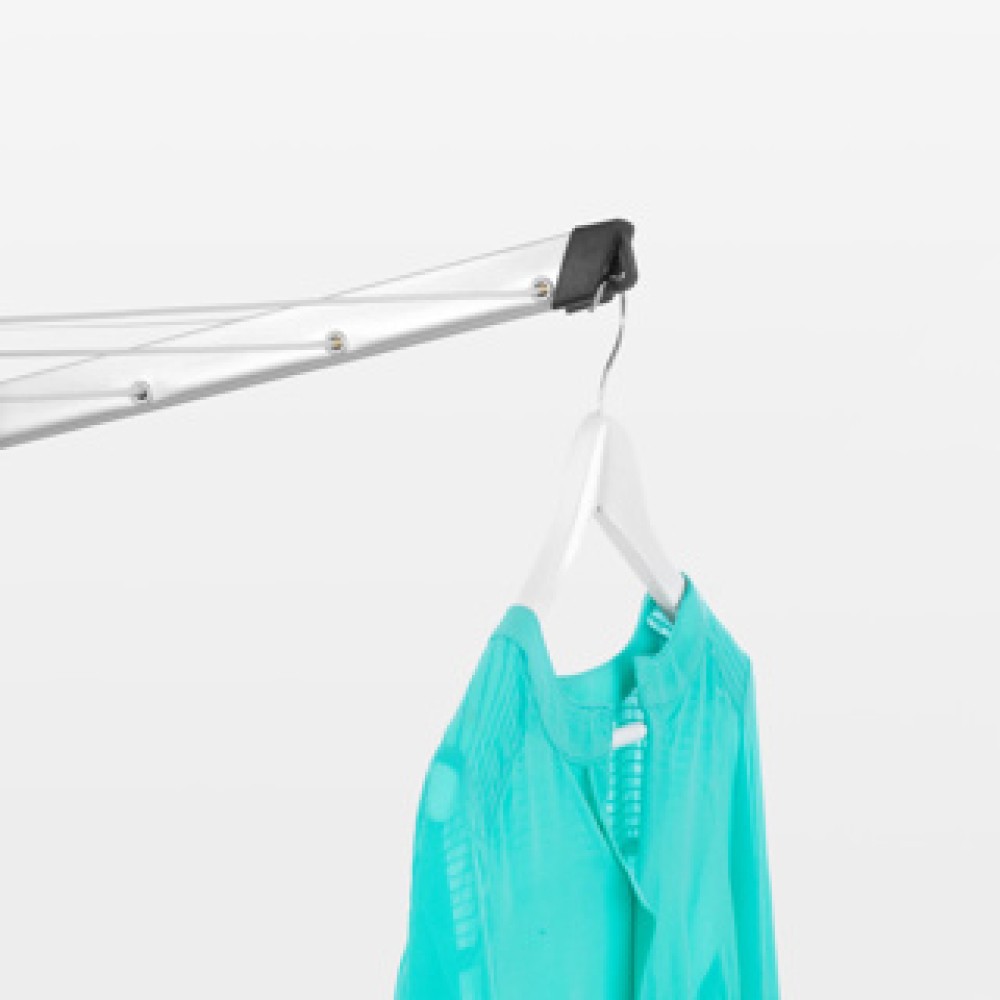Brabantia Topspinner 40m + grondanker - Metallic Grey - Afbeelding 3