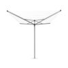 Brabantia Topspinner 50m + grondanker - Metallic  Grey