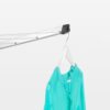 Brabantia Topspinner 50m + grondanker - Metallic  Grey