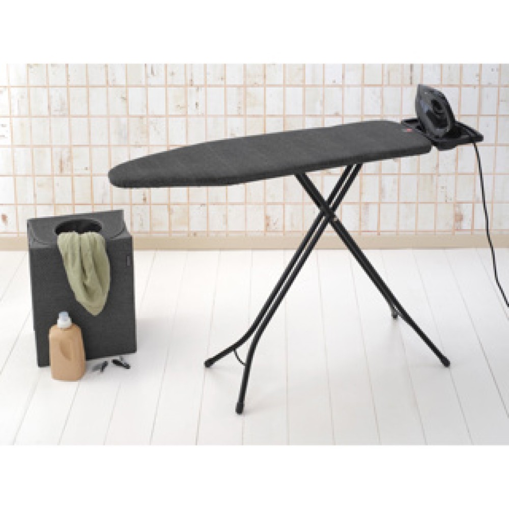 Brabantia strijkplank b 124x38cm denim black - Afbeelding 3