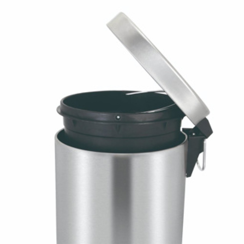 Eko pedaalemmer 12l classic mat rvs - Afbeelding 2