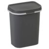 Curver Mistral Afvalbak Flat 10L Antraciet