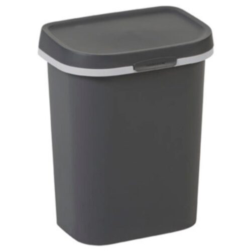 Curver Mistral Afvalbak Flat 10L Antraciet