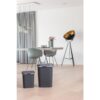 Curver Mistral Afvalbak Flat 10L Antraciet