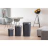 Curver Mistral Afvalbak Flat 10L Antraciet