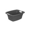 Rotho wasmand 25 liter flowers grey