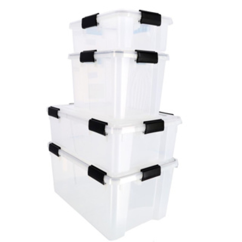 Iris airtight box 50l transparant 60x40x30 cm - Afbeelding 5
