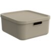 Decoratie opbergbox Albula Light 20 L cappuccino