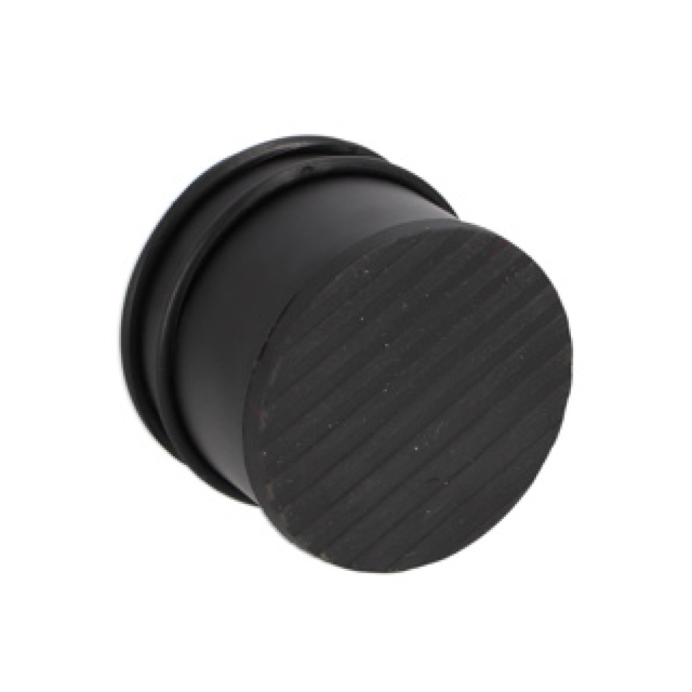 Deurstopper Ø9x7,5cm mat zwart - Afbeelding 2