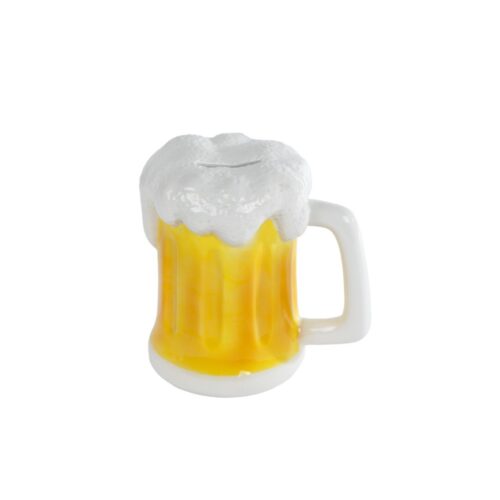 Spaarpot bierpul 14x10x14,5 cm