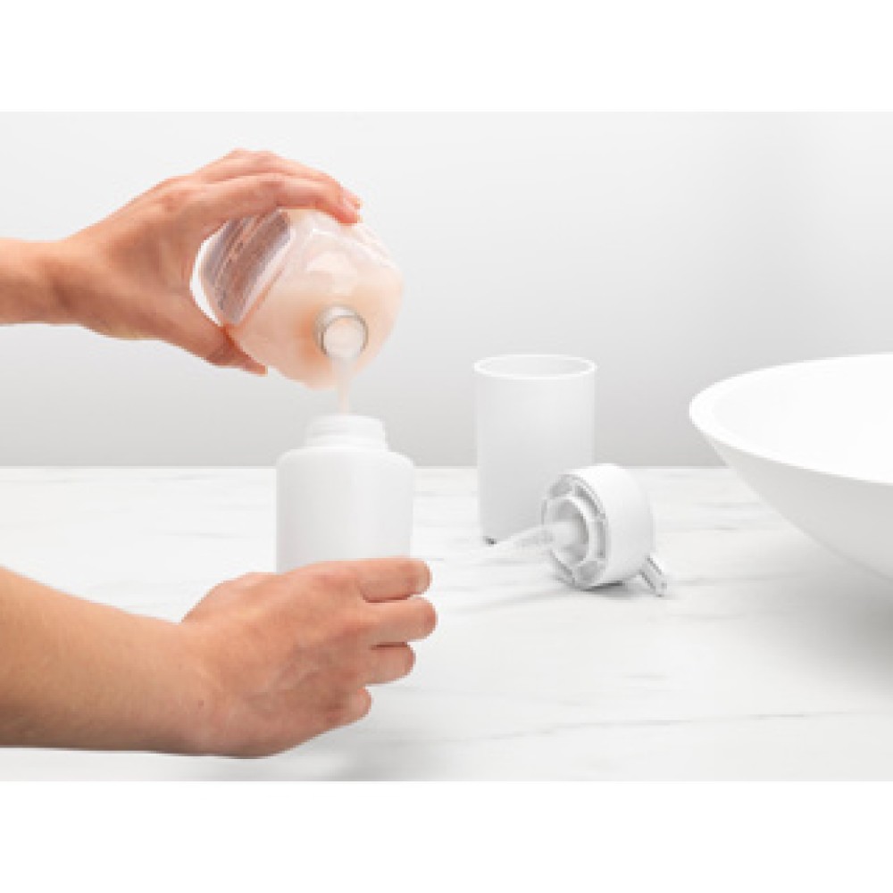 Brabantia ReNew Zeepdispenser, 250 ml - White - Afbeelding 3