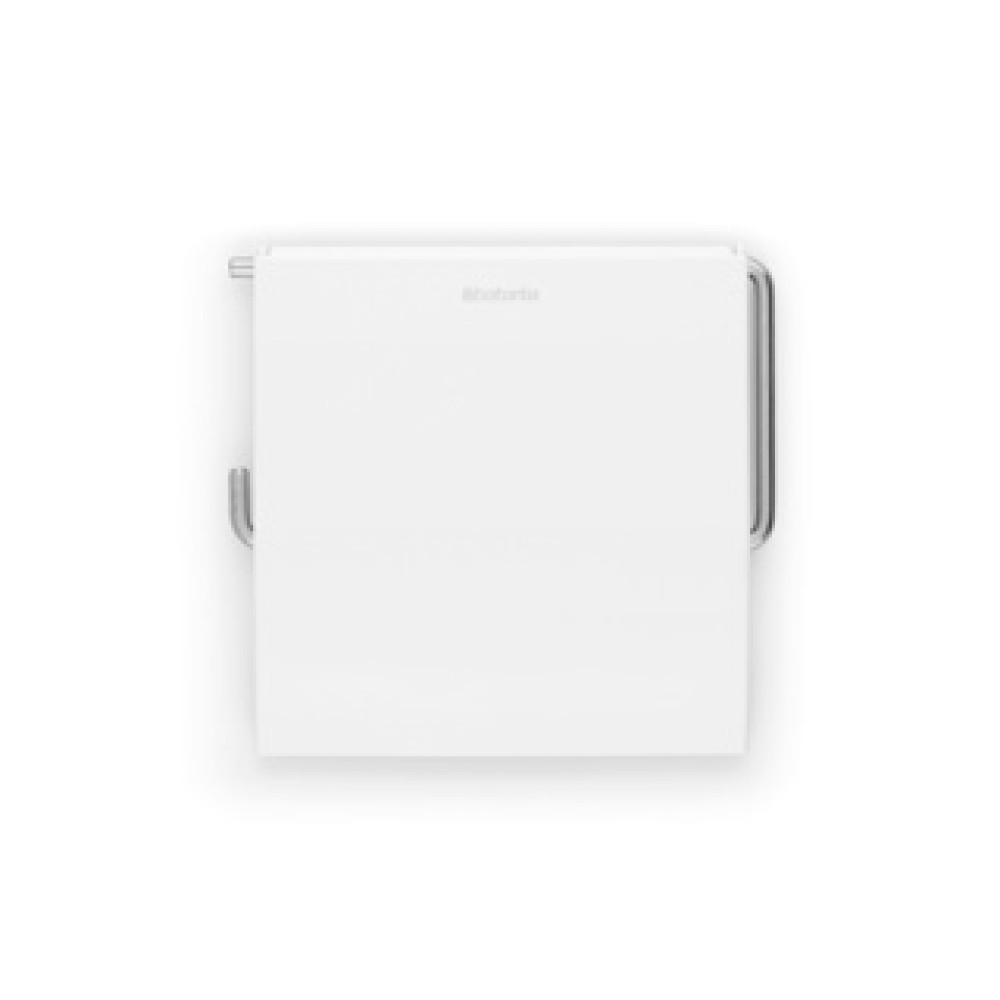 Brabantia ReNew Toiletrolhouder met klep - White - Afbeelding 2