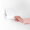 Brabantia ReNew Toiletrolhouder met klep - White