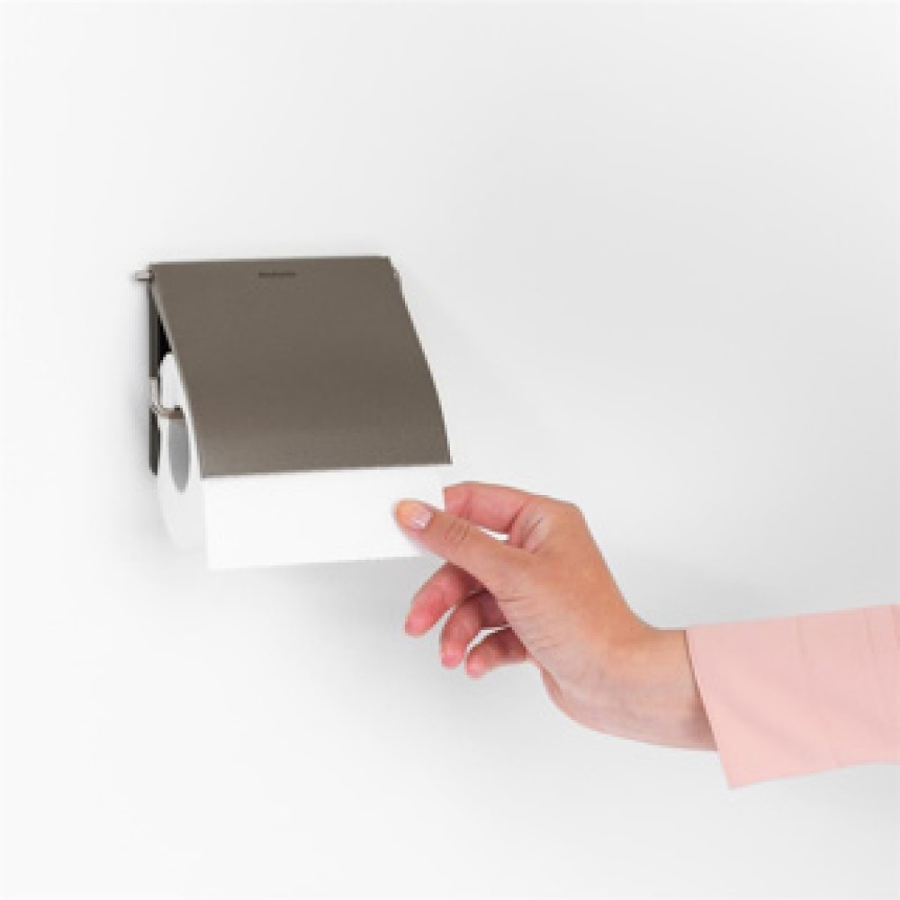 Brabantia toiletrolhouder ReNew platinum - Afbeelding 4