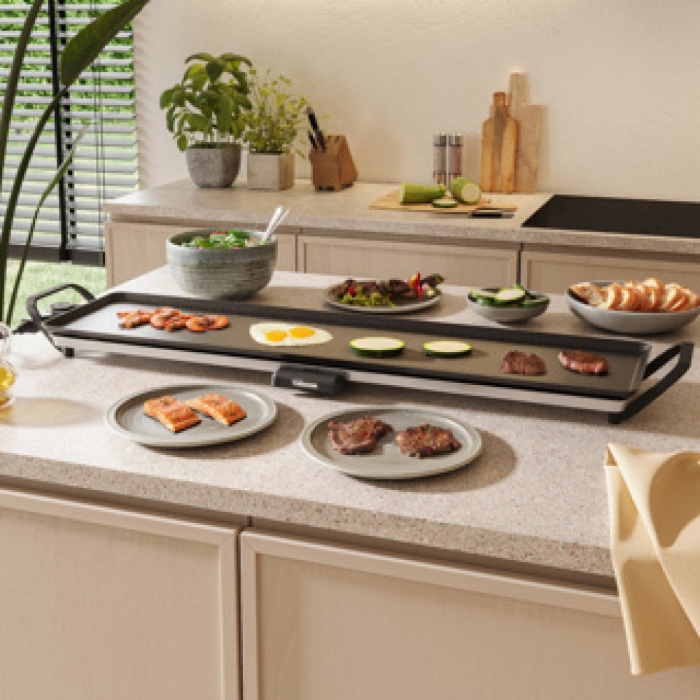 Tristar bakplaat tafelgrill 90x23 cm - Afbeelding 2