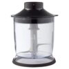 Inventum staafmixer set zwart 350 watt mx350b met garde en hakmolen