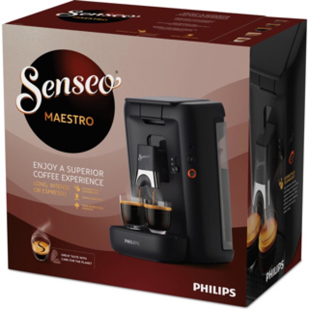 Philips senseo select square deep black CSA260/60 - Afbeelding 3