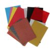 Knutselset A4 vellen vilt/foam/glitter/transparant