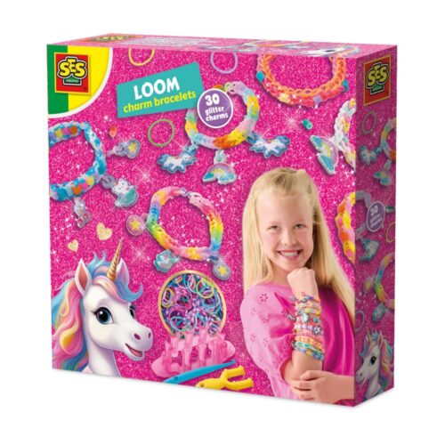 Ses bedelarmbandjes loomset unicorn