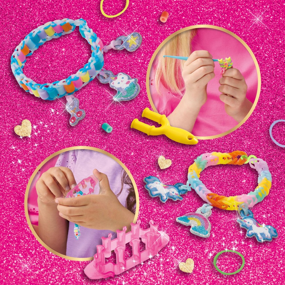 Ses bedelarmbandjes loomset unicorn - Afbeelding 5