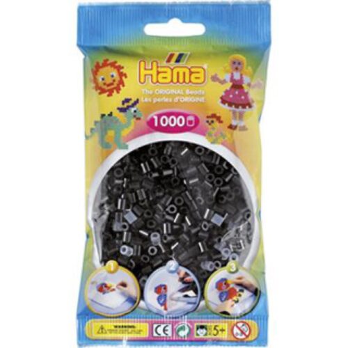Hama Strijkkralen 1000 Stuks Zwart